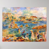 Am Strand von Guernesey bei Alfred Sisley Poster (Vorne)