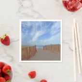 Am Strand von Napkins Serviette (Beispiel)