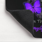 Am Sturm Fibromyalgie Bewusstsein Mousepad (Ecke)