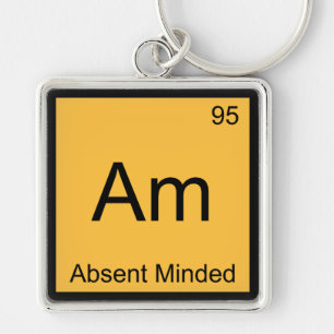 Am - T-Shirt für das Symbol der gearbeiteten chemi Schlüsselanhänger