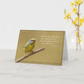 Am Tag nannten Sie Karte (Gelbe Blume)