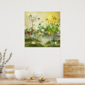 am Teich Poster (Küche)