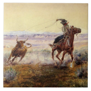 „Am Teich“ von Charles M. Russell Fliese