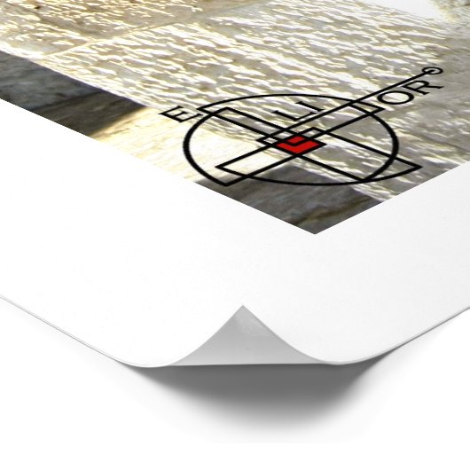 Am Telefon Poster (Ecke)