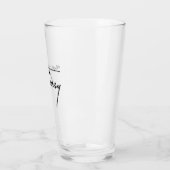 Am too Messy - Spielerisches und humorvolles Glas (Links)