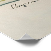 Am Tor Button hoch Poster (Ecke)