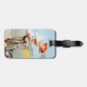 Am Tor-Button oben Gepäckanhänger (Rückseite horizontal)