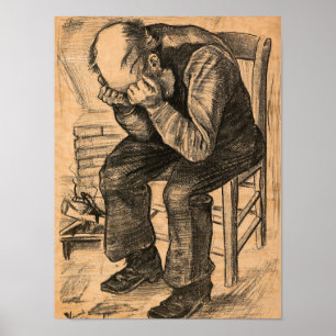 Am Tor der Ewigkeit, 1882 von Vincent van Gogh Poster