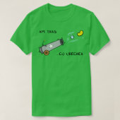 Am tras cu urechea T-Shirt (Design vorne)