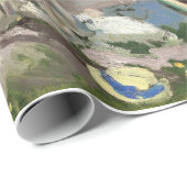 Am Ufer der Seine von Monet Geschenkpapier (Rolleneckpunkt)