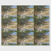 Am Ufer der Seine von Monet Geschenkpapier (Flach)