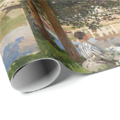 Am Ufer der Seine von Monet Geschenkpapier (Rolleneckpunkt)