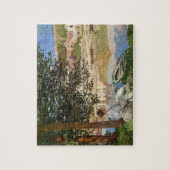 Am Ufer der Seine von Monet Puzzle (Vertikal)