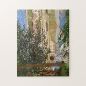 Am Ufer der Seine von Monet Puzzle (Vertikal)