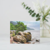 Am Ufer von Loch Ness Postkarte (Stehend Vorderseite)