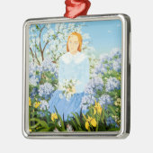 Am Ufer von Träumen Silbernes Ornament (Links)