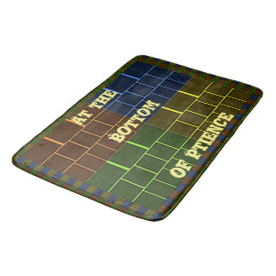 Am unteren Ende der Patience Bath Mats Badematte