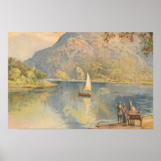Am Upper Lake, Killarney Poster (Vorne)