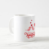 Am Valentinstag fließt die Tasse mit Liebe ❤️ (Vorderseite Links)