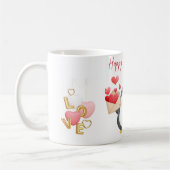Am Valentinstag spisst die Tasse süßes Versprechen (Links)