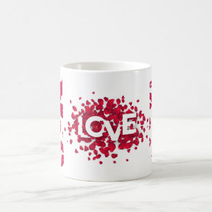 Am Valentinstag wird die Tasse Glück gegossen