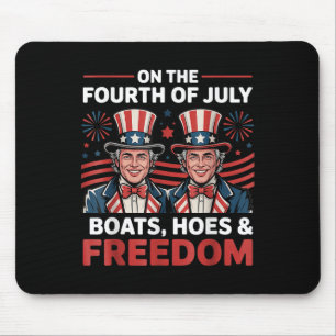 Am vierten Juli Boote, süße Ss süße Sss & Mousepad