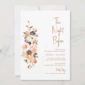 am Vorabend des Probe Herbst Einladung (Vorderseite)