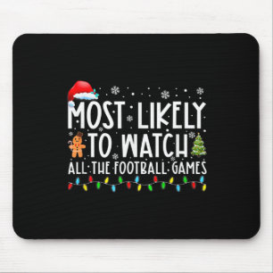 Am wahrscheinlichsten alle Footbyll-Spiele Christ Mousepad