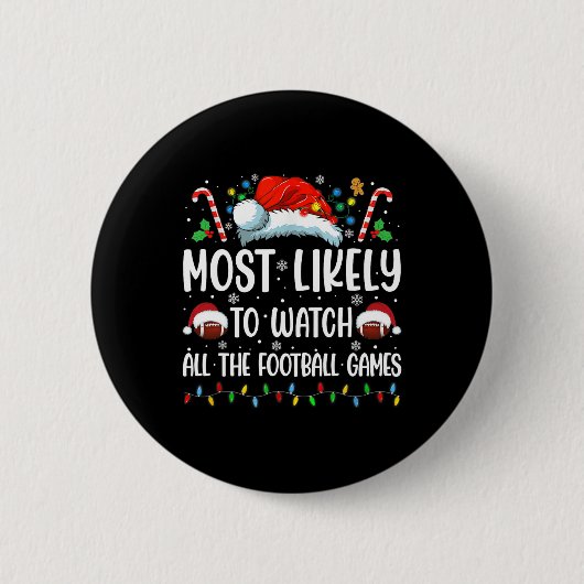 Am wahrscheinlichsten, alle Fußballspiele Christus Button (Vorderseite)