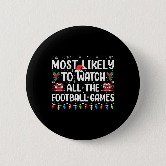 Am wahrscheinlichsten, alle Fußballspiele Christus Button (Vorderseite)