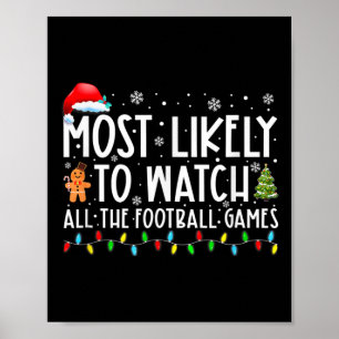 Am wahrscheinlichsten, alle Fußballspiele Christus Poster