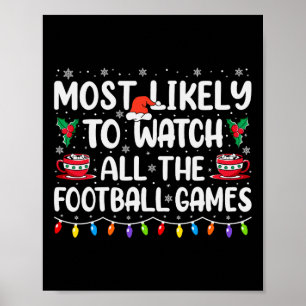 Am wahrscheinlichsten, alle Fußballspiele Christus Poster