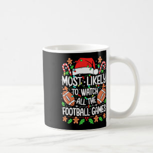 Am Wahrscheinlichsten Alle Fußballspiele Zu Schaue Kaffeetasse
