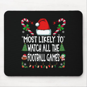 Am Wahrscheinlichsten Alle Fußballspiele Zu Schaue Mousepad