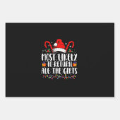 Am wahrscheinlichsten, alle Geschenke Weihnachten Geschenkpapier Set (Vorderseite)