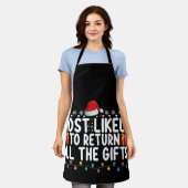 Am wahrscheinlichsten, alle Geschenke Weihnachten  Schürze (Getragen)
