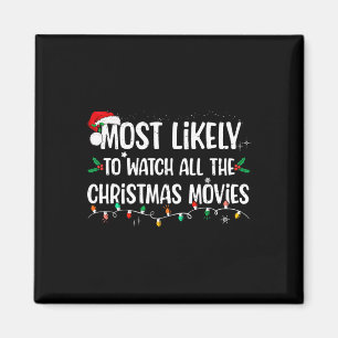 Am wahrscheinlichsten, alle Weihnachtsfilme Match Magnet