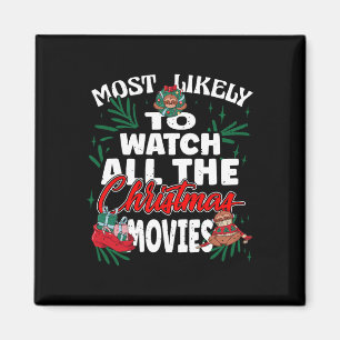 Am Wahrscheinlichsten Alle Weihnachtsfilme Zu Scha Magnet