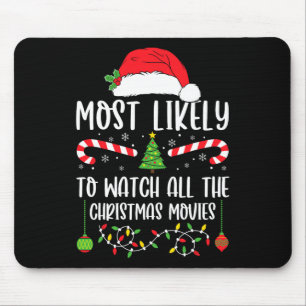Am Wahrscheinlichsten Alle Weihnachtsfilme Zu Scha Mousepad