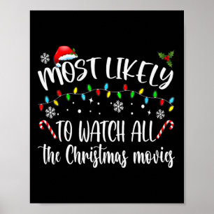 Am Wahrscheinlichsten Alle Weihnachtsfilme Zu Scha Poster