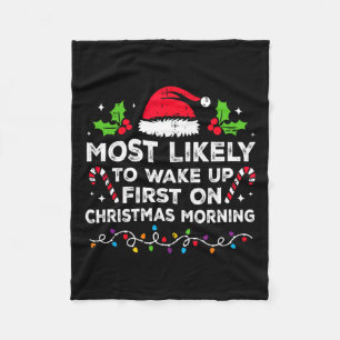 Am Wahrscheinlichsten Am Ersten Weihnachtsmorgen A Fleecedecke