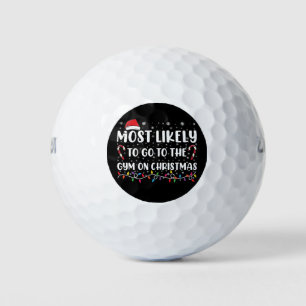Am Wahrscheinlichsten Am Weihnachtstag Ins Fitness Golfball