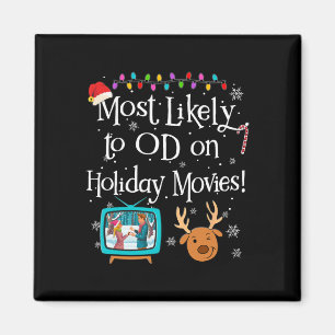 Am wahrscheinlichsten an Weihnachtsfilmen zu schie Magnet