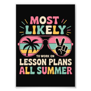 Am Wahrscheinlichsten Arbeitet An Unterrichtspläne Fotodruck