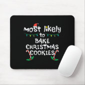 Am wahrscheinlichsten backen Weihnachts-Cookie Xma Mousepad (Mit Mouse)