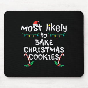 Am wahrscheinlichsten backen Weihnachts-Cookie Xma Mousepad