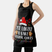 Am wahrscheinlichsten backen Weihnachts-Cookie Xma Schürze (InSitu)