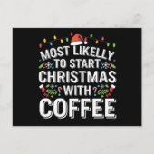 Am wahrscheinlichsten beginnen Weihnachten mit der (Vorderseite)