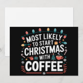 Am wahrscheinlichsten beginnen Weihnachten mit der (Vorne/Hinten)
