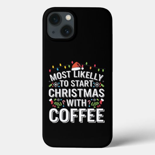 Am wahrscheinlichsten beginnen Weihnachten mit der Case-Mate iPhone Hülle (Rückseite)